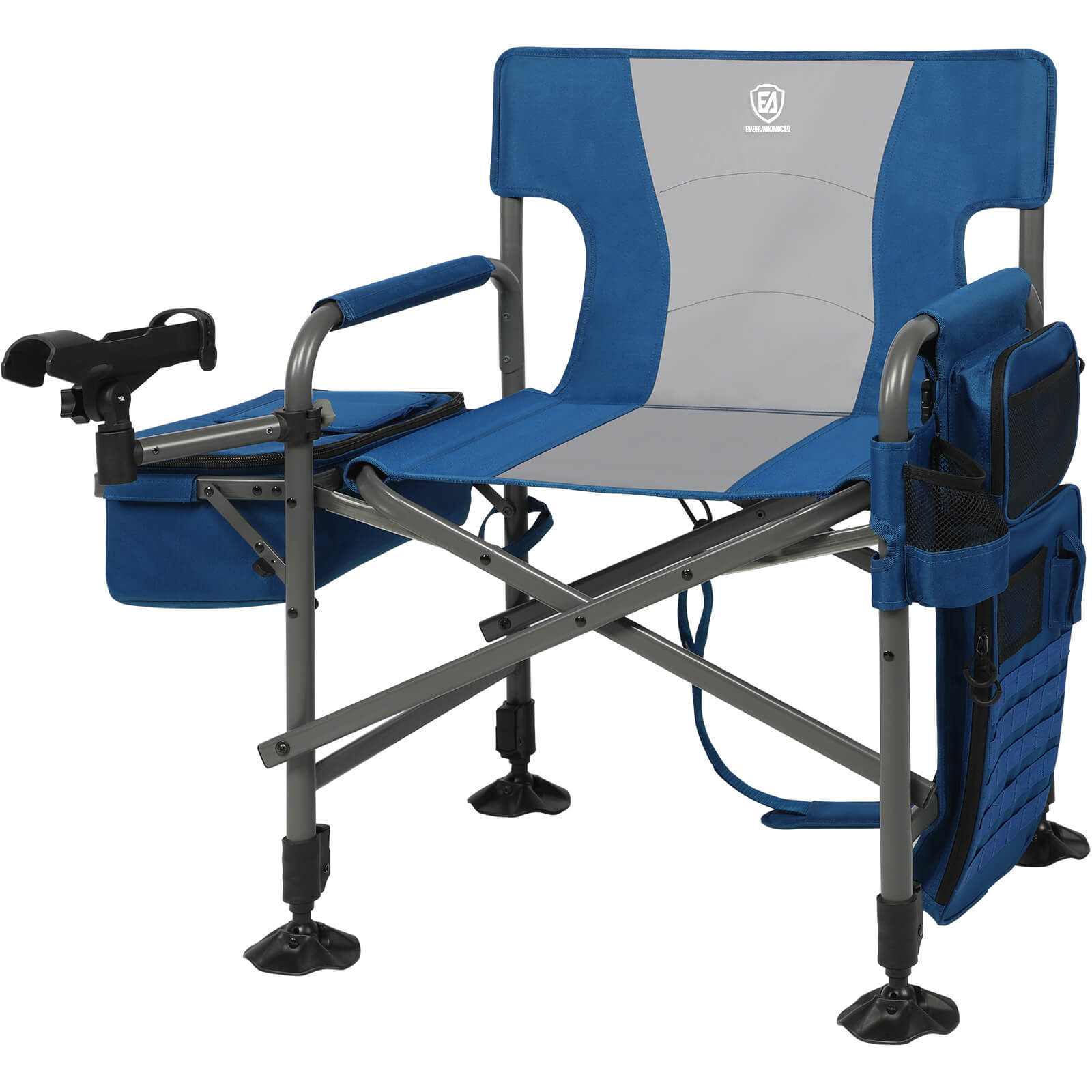 Reclining fishing best sale chairs with arms