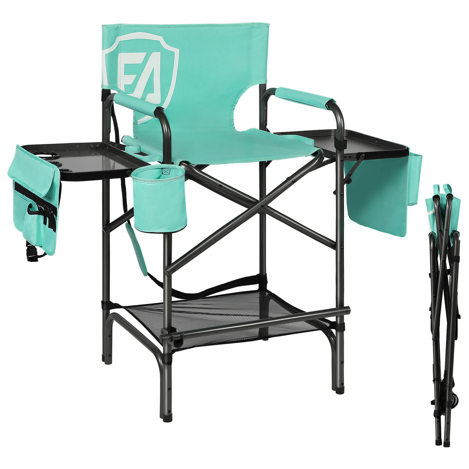 Tall discount makeup chair