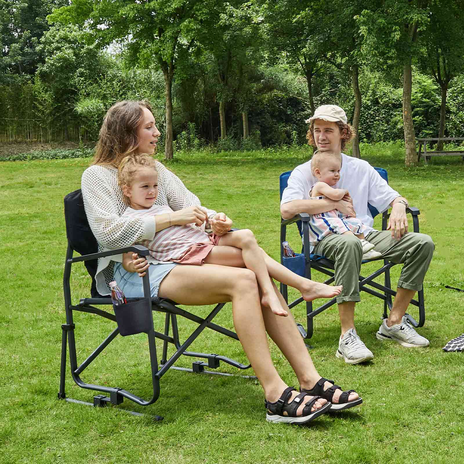 rocking chair outdoors