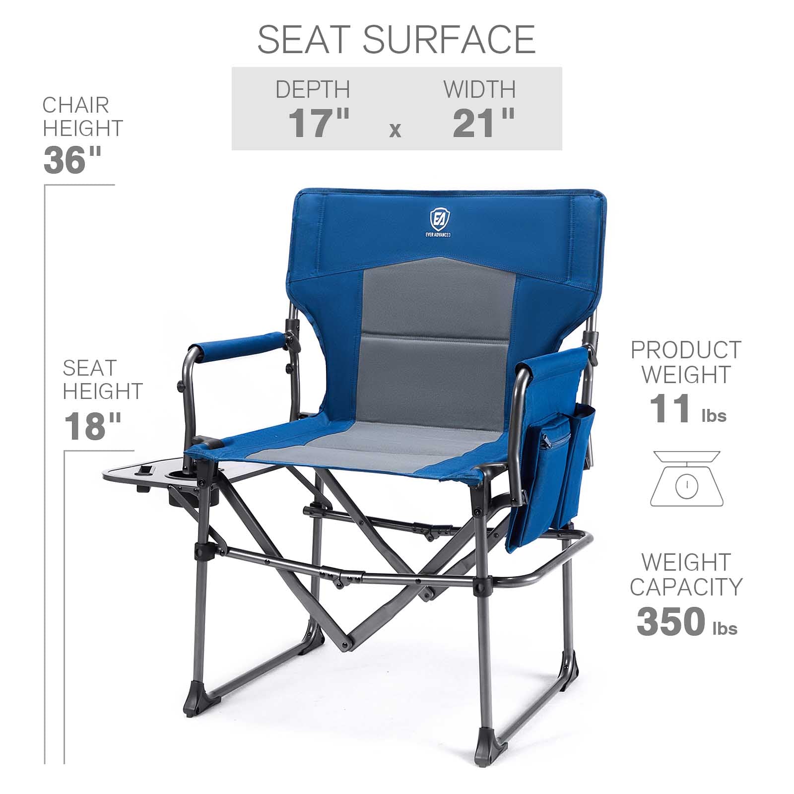 Roman compact directors chair sale