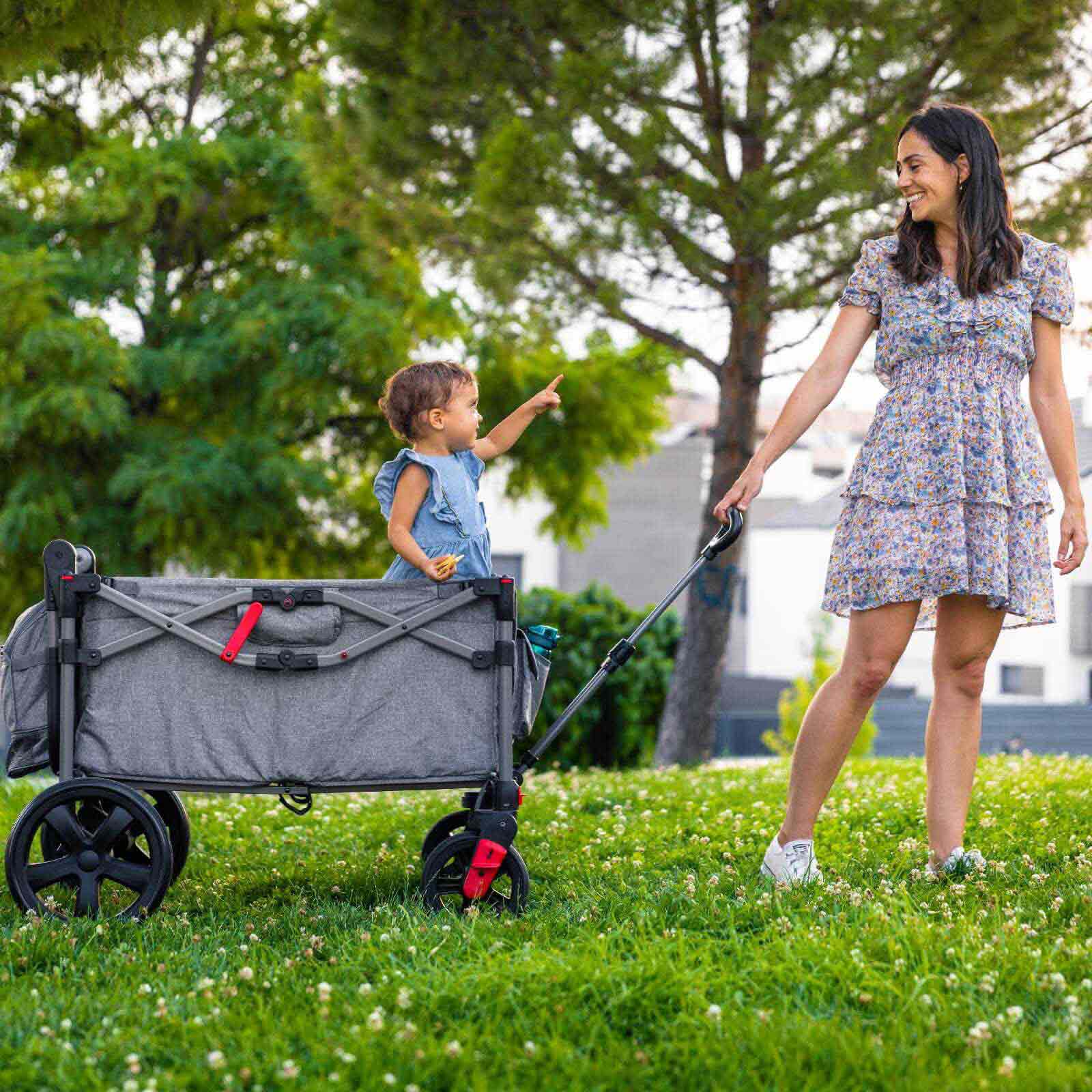 All Terrain Stroller Wagon push handle