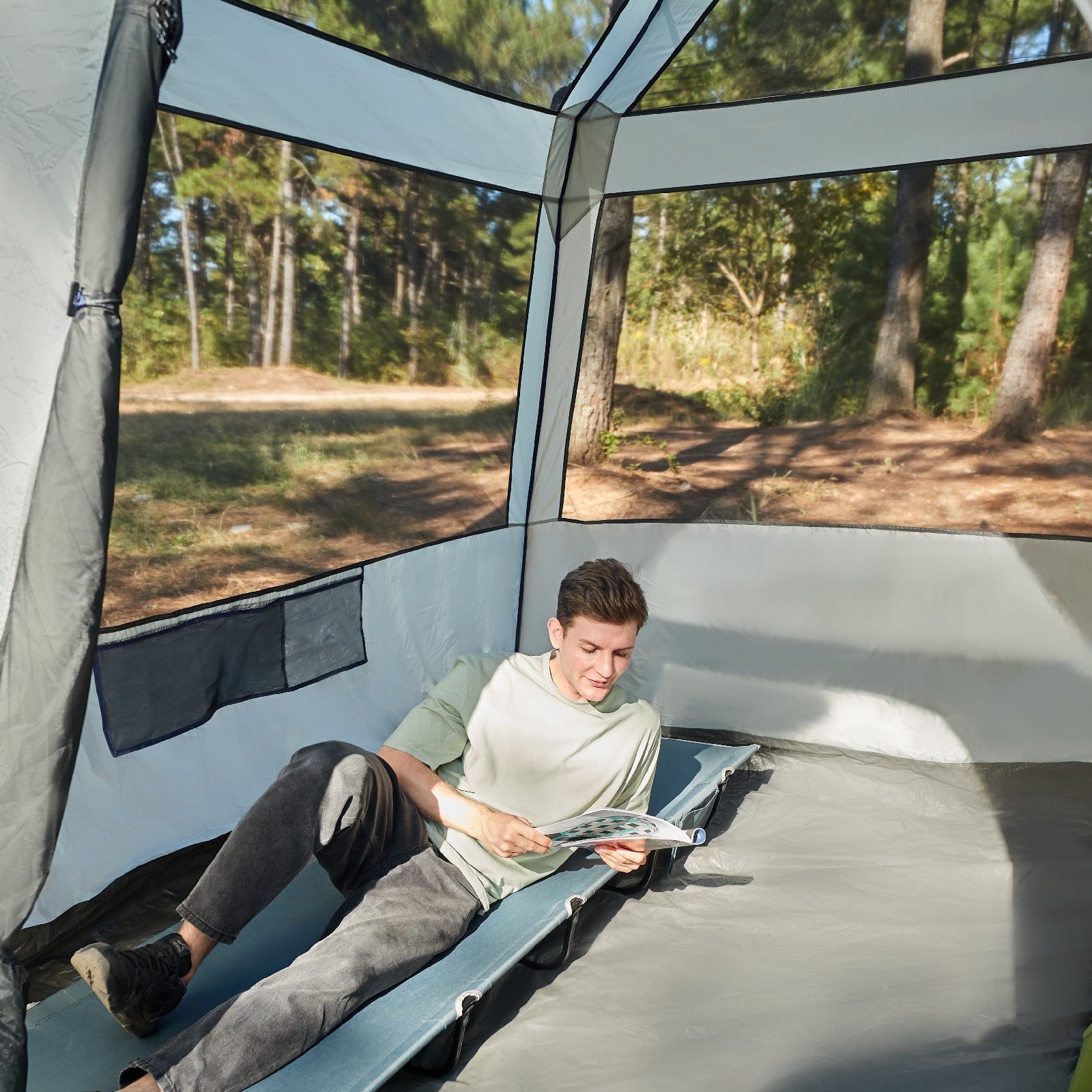 6 Person Blackout Tent With Porch EVER ADVANCED