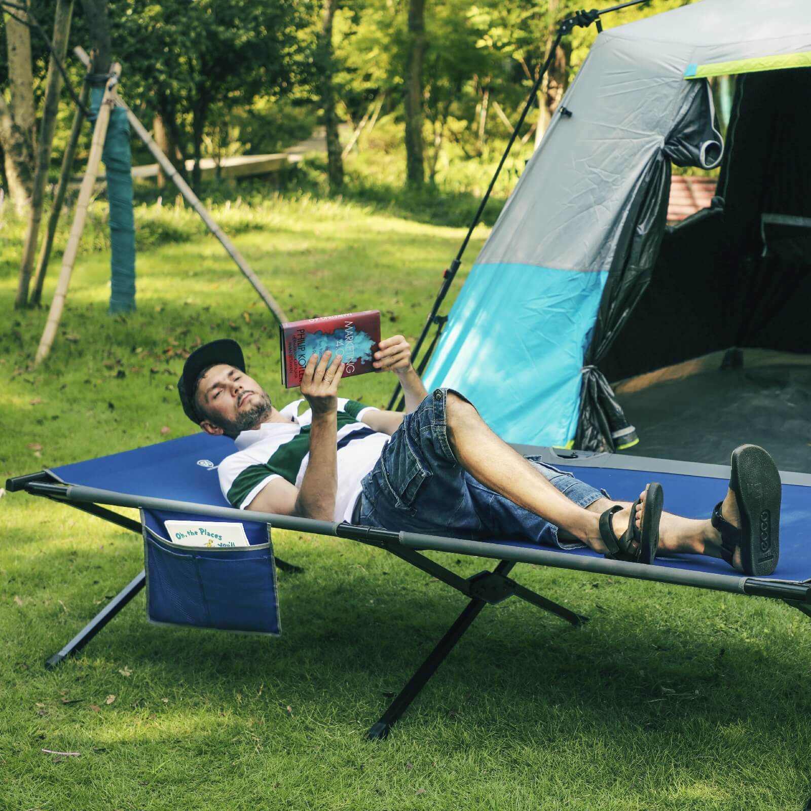 Oversized Camping Cot | EVER ADVANCED