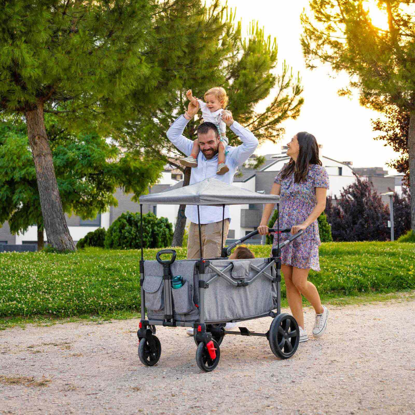 All Terrain Stroller Wagon outdoors