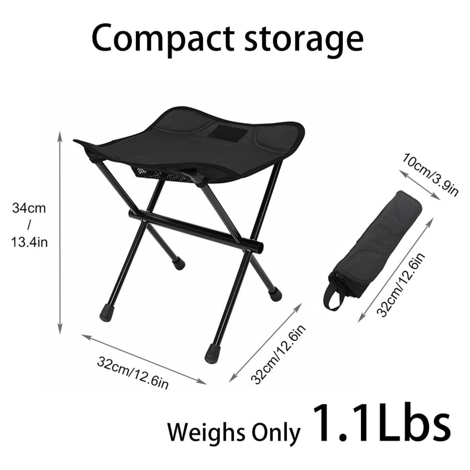 EVER ADVANCED 12PCS Camping Stool - EVER ADVANCED