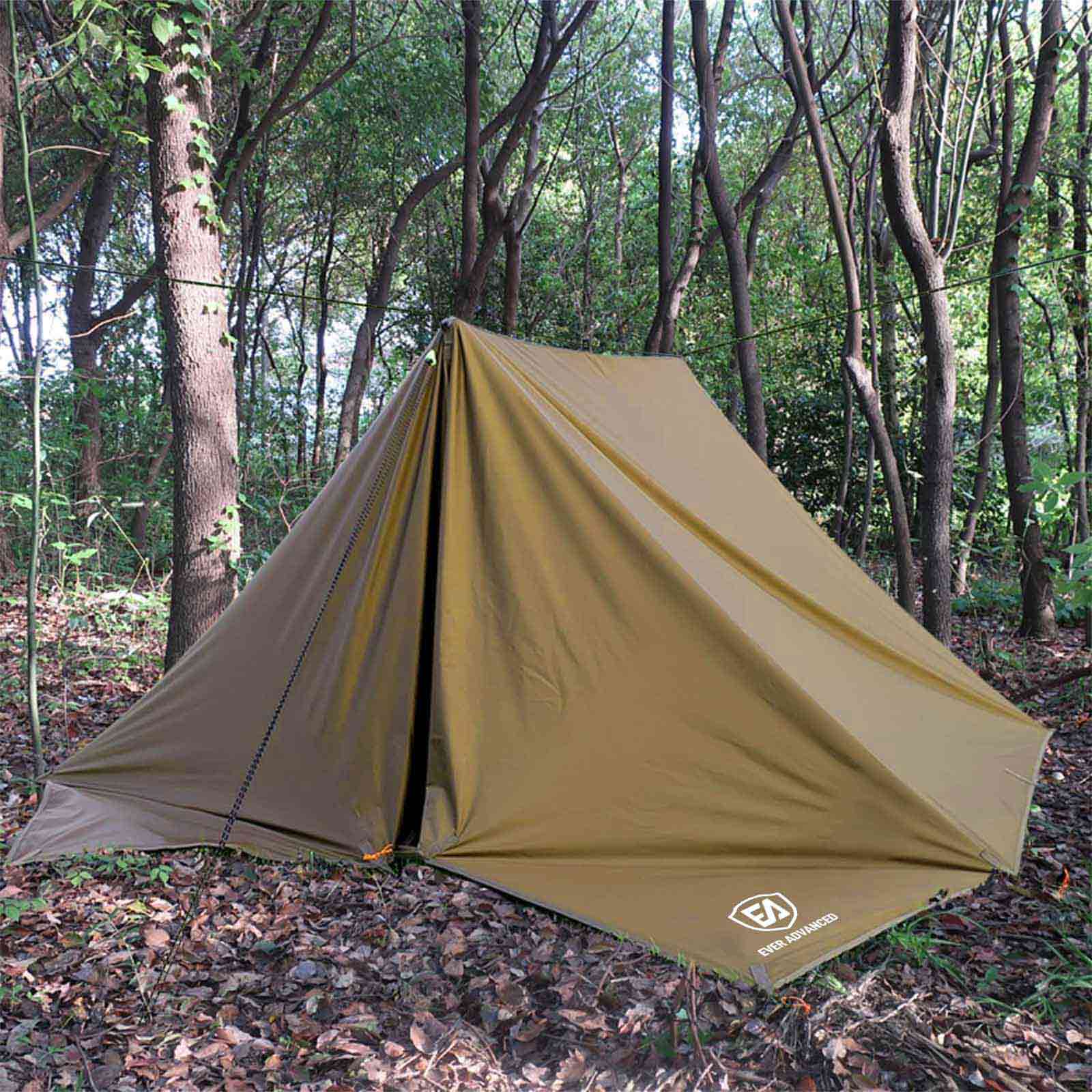 EVER ADVANCED Folding Tent Waterproof Portable Tarp - EVER ADVANCED