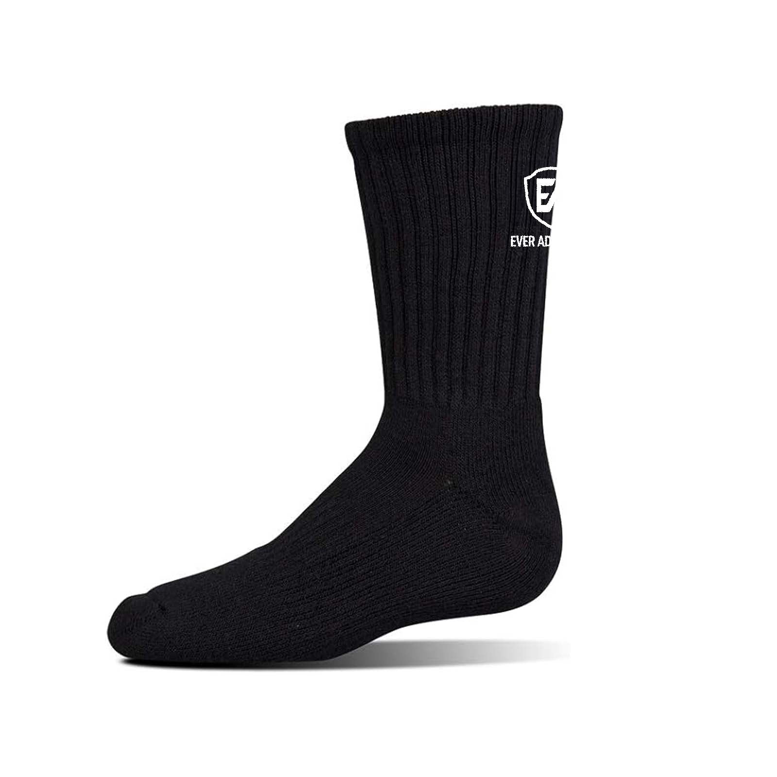 EVER ADVANCED Men's Athletic Cushioned Crew Socks (6 - Pair) - EVER ADVANCEDMedium