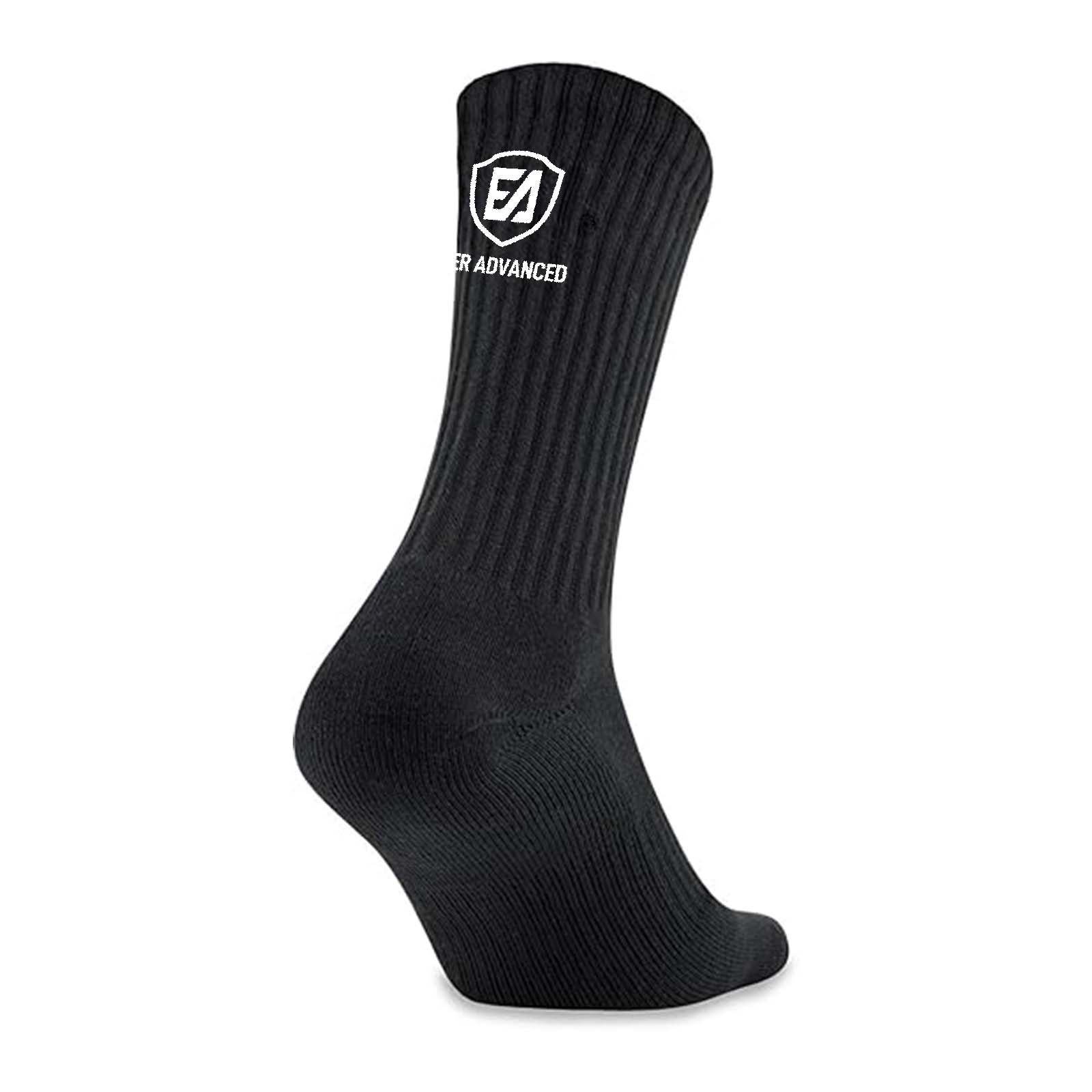 EVER ADVANCED Men's Athletic Cushioned Crew Socks (6 - Pair) - EVER ADVANCEDMedium