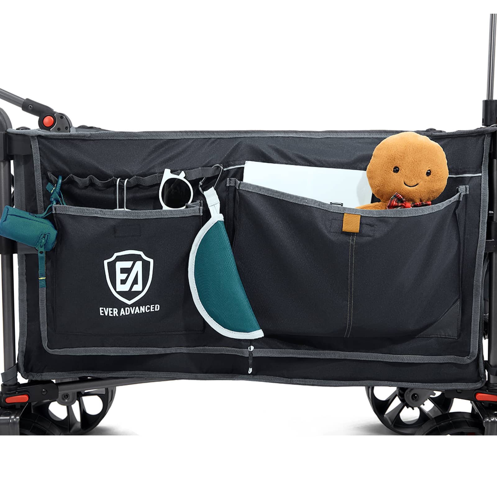 Folding Camping Push Wagon - EVER ADVANCEDGrey