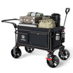 Folding Camping Push Wagon - EVER ADVANCEDBlack