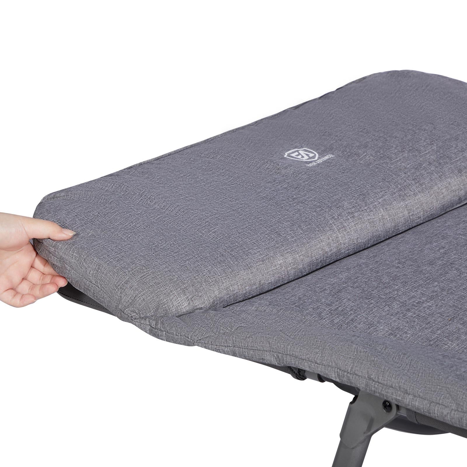 Heavy Duty Camping Cot With Mattress - EVER ADVANCEDCamping Cot