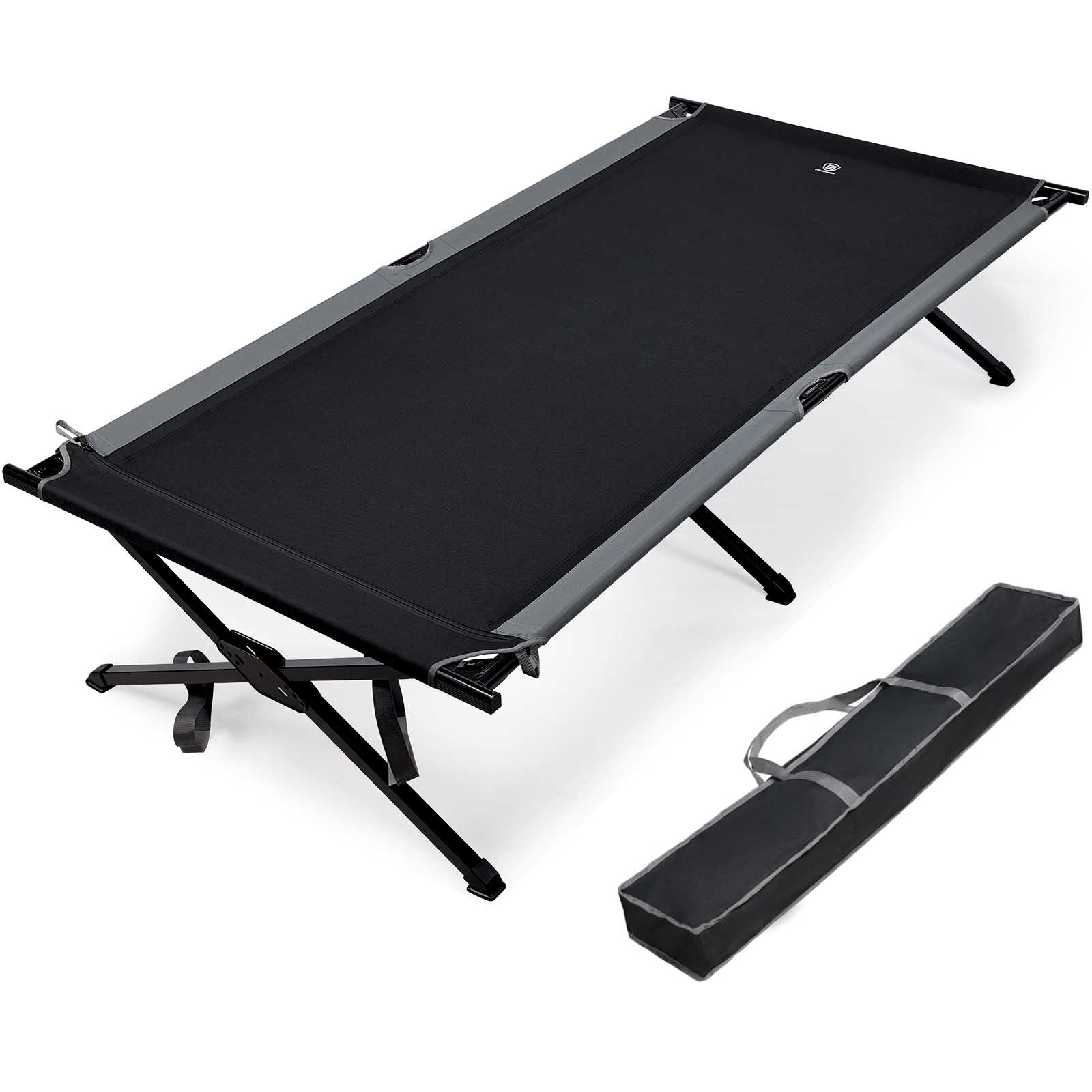 Oversized Sleeping Cot - EVER ADVANCEDCamping CotBlack